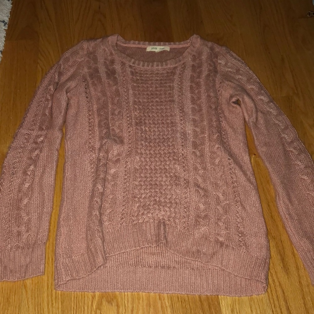 Knit sweater